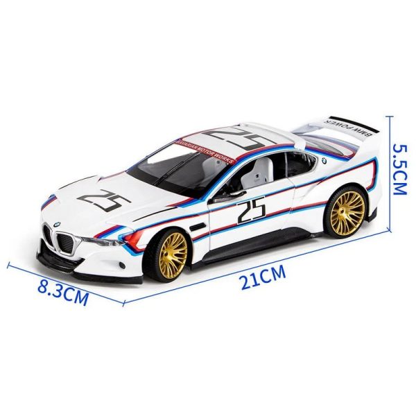 1 24 BMW 2002 Ti Classic Diecast Model Cars Pull Back Doors Open Light Sound Toy Gifts For Kids (20)