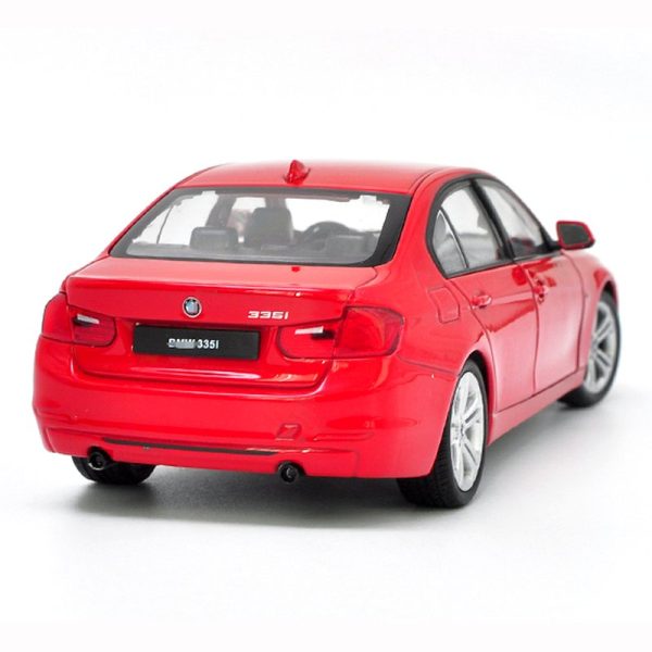 1 24 BMW 335i Diecast Model Cars Pull Back Doors Open Light Sound Toy Gifts For Kids (14)