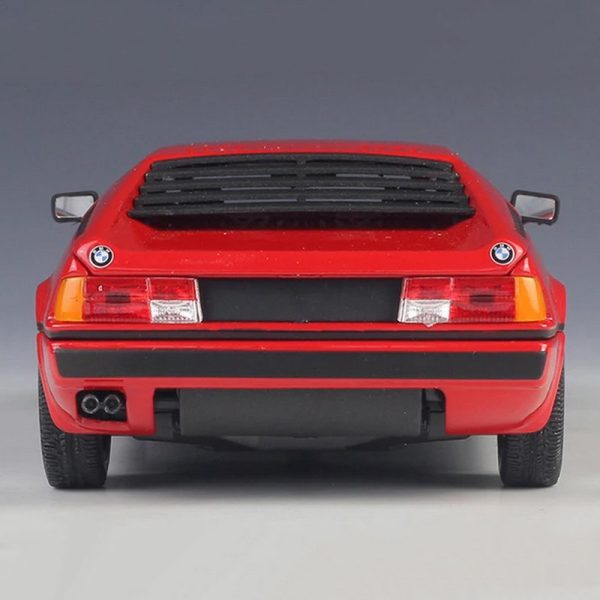 1 24 BMW M1 Diecast Model Cars Pull Back Doors Open Light Sound Toy Gifts For Kids (5)