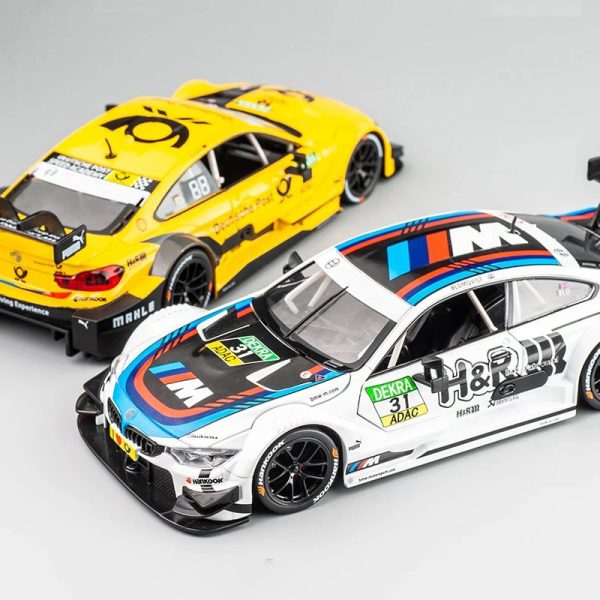 1 24 BMW M4 Diecast Model Cars Pull Back Doors Open Light Sound Toy Gifts For Kids (11)