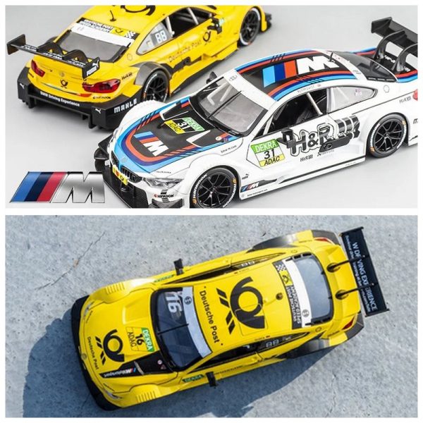 1 24 BMW M4 Diecast Model Cars Pull Back Doors Open Light Sound Toy Gifts For Kids (4)