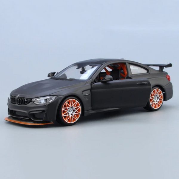 1 24 BMW M4 GTS Diecast Model Cars Pull Back Doors Open Light Sound Toy Gifts For Kids (10)