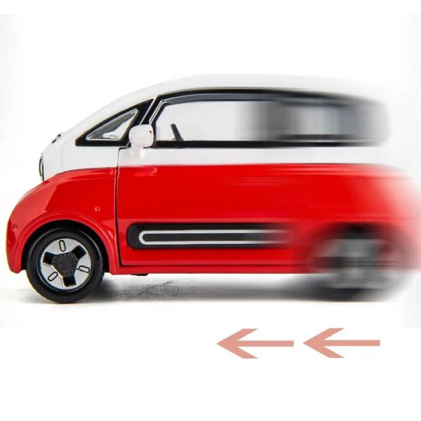 1 24 Baojun Kiwi EV Diecast Model Cars Pull Back Doors Open Light Sound Toy Gifts For Kids (17)