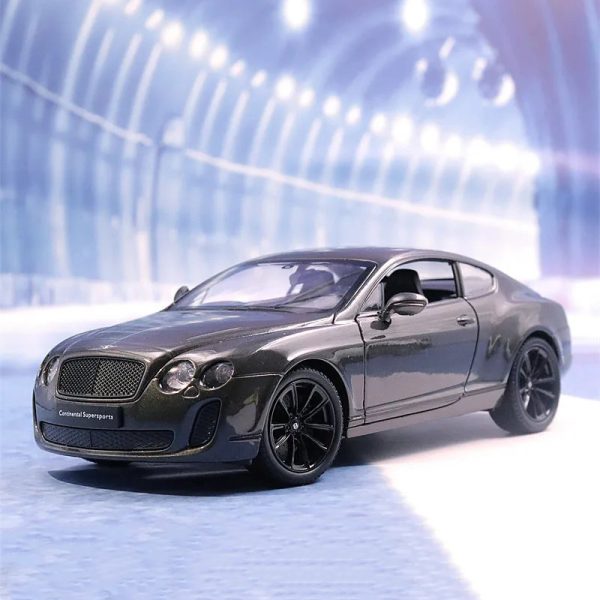 1 24 Bentley Continental Supersports Diecast Model Cars Pull Back Doors Open Light Sound Toy Gifts For Kids (26)