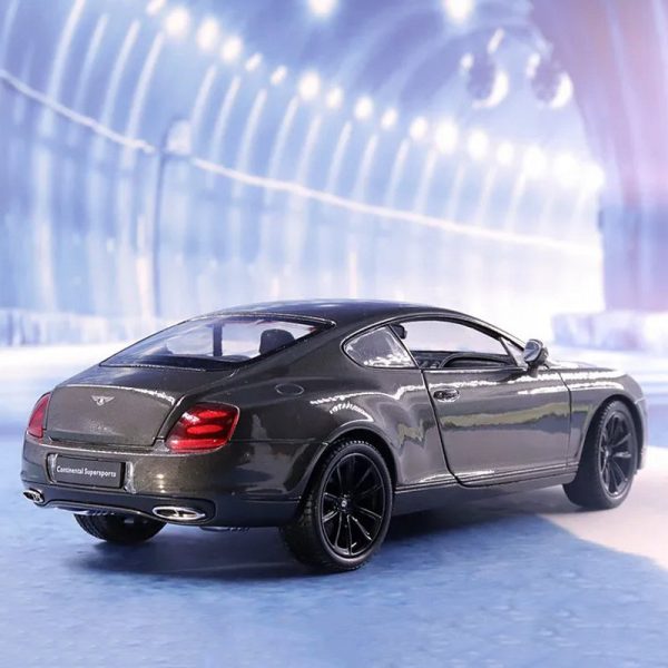 1 24 Bentley Continental Supersports Diecast Model Cars Pull Back Doors Open Light Sound Toy Gifts For Kids (28)