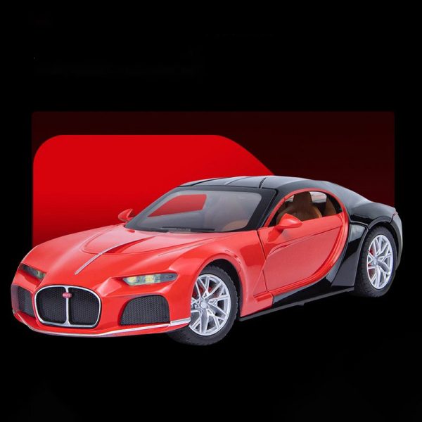 1 24 Bugatti Atlantic Diecast Model Cars Doors Open Alloy Toy Gifts For Kids (12)