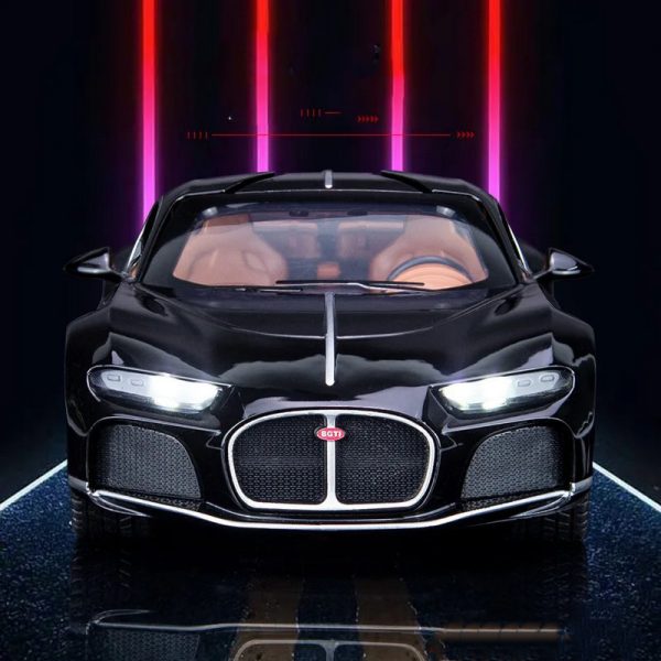 1 24 Bugatti Atlantic Diecast Model Cars Doors Open Alloy Toy Gifts For Kids (13)