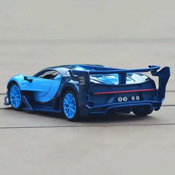 1 24 Bugatti Vision GT Diecast Model Cars Doors Open Alloy Toy Gifts For Kids (7)
