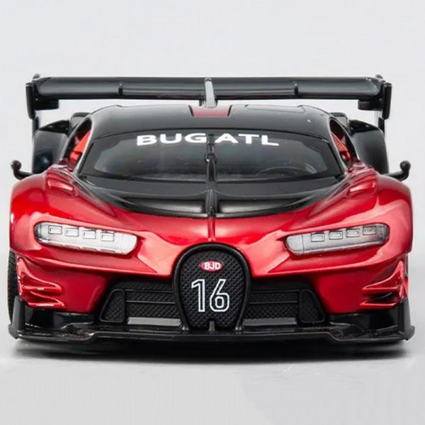 1 24 Bugatti Vision GT Diecast Model Cars Doors Open Alloy Toy Gifts For Kids (9)