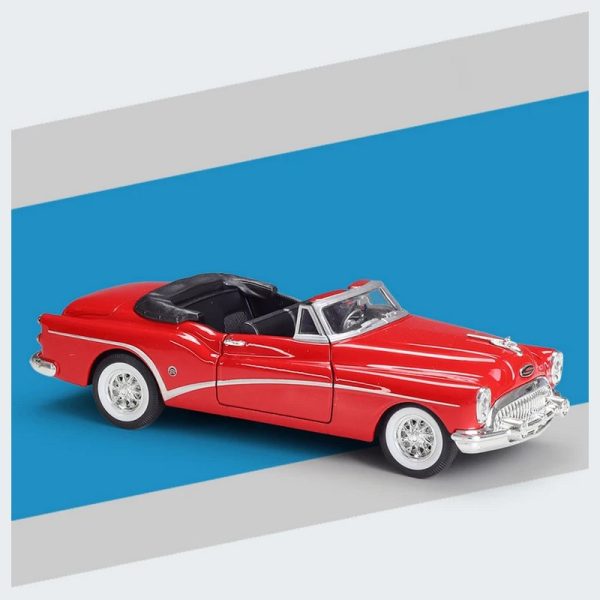 1 24 Buick Skylark 1953 Diecast Model Cars Doors Open Alloy Toy Gifts For Kids (6)