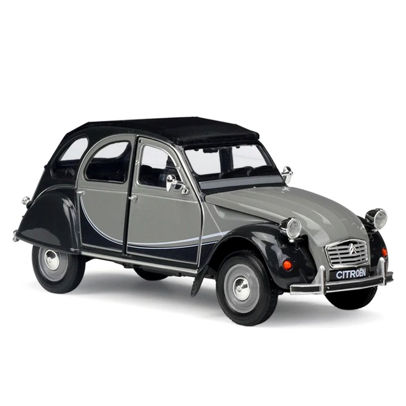 1 24 Citroen 2CV6 Charleston Diecast Model Cars Doors Open Alloy Toy Gifts For Kids (1)