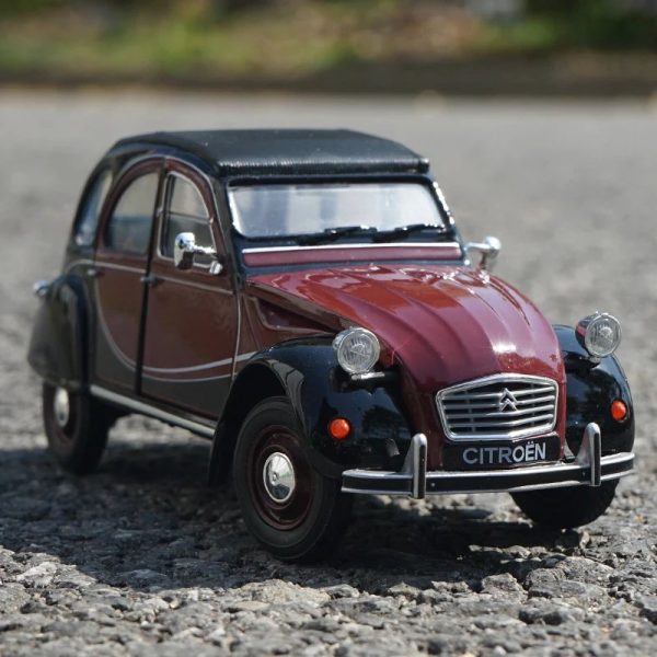 1 24 Citroen 2CV6 Charleston Diecast Model Cars Doors Open Alloy Toy Gifts For Kids (10)