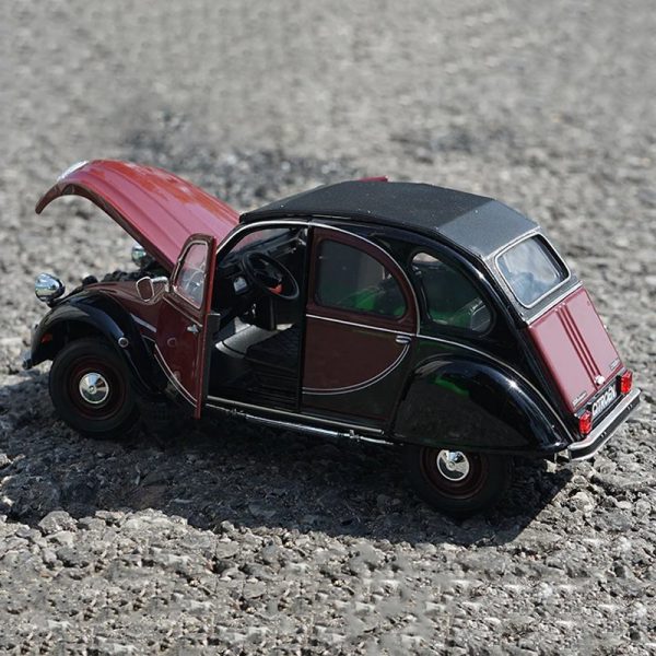 1 24 Citroen 2CV6 Charleston Diecast Model Cars Doors Open Alloy Toy Gifts For Kids (4)