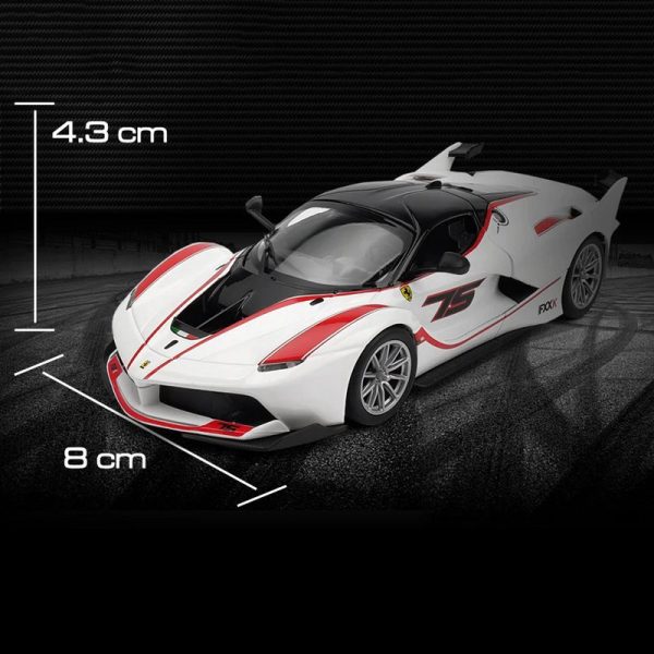 1 24 Ferrari FXXK Diecast Model Cars Doors Open Alloy Toy Gifts For Kids (6)