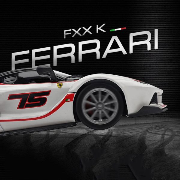 1 24 Ferrari FXXK Diecast Model Cars Doors Open Alloy Toy Gifts For Kids (8)