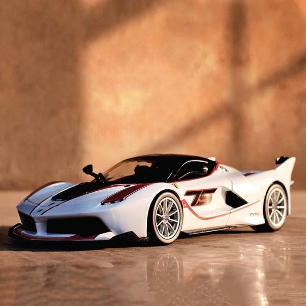 1 24 Ferrari FXXK Diecast Model Cars Doors Open Alloy Toy Gifts For Kids (9)