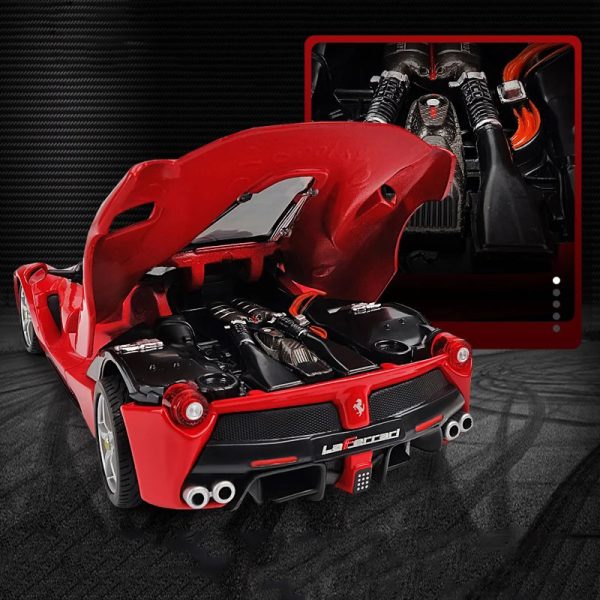 1 24 Ferrari LaFerrari Diecast Model Cars Doors Open Alloy Toy Gifts For Kids (10)