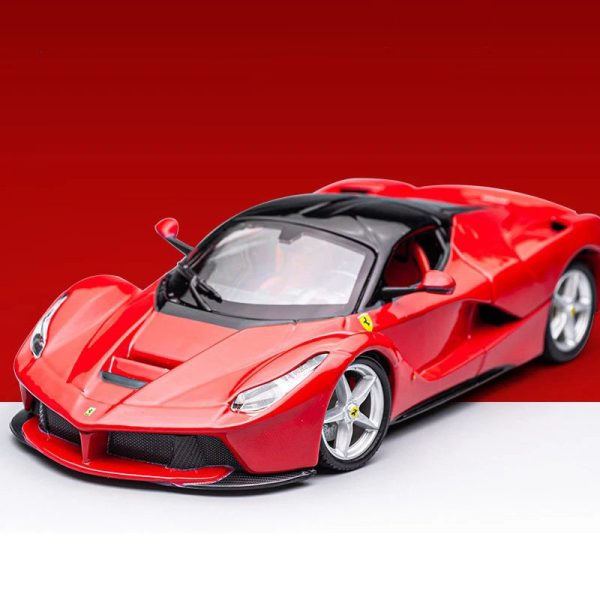 1 24 Ferrari LaFerrari Diecast Model Cars Doors Open Alloy Toy Gifts For Kids (9)