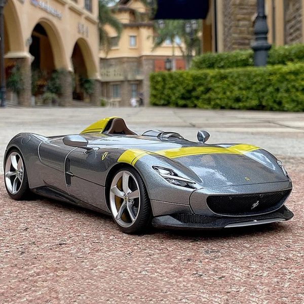 1 24 Ferrari Monza SP1 Diecast Model Cars Doors Open Alloy Toy Gifts For Kids (4)