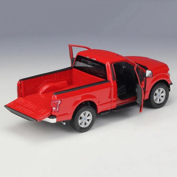 1 24 Ford F150 Regular Cab Pickup Diecast Model Cars Doors Open Alloy Toy Gifts For Kids (8)
