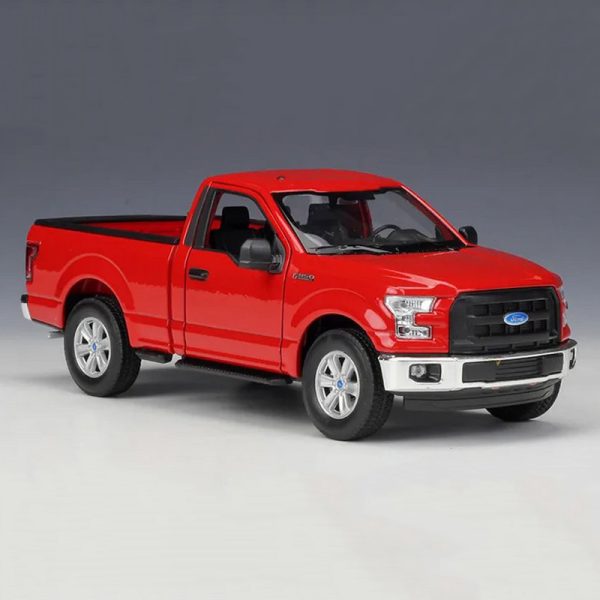 1 24 Ford F150 Regular Cab Pickup Diecast Model Cars Doors Open Alloy Toy Gifts For Kids (9)