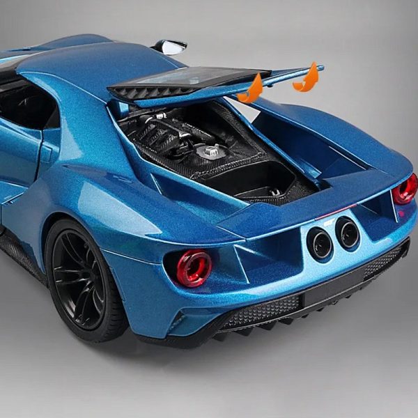 1 24 Ford GT 2017 Diecast Model Cars Doors Open Alloy Toy Gifts For Kids (10)