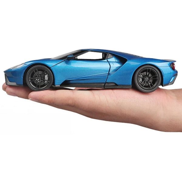1 24 Ford GT 2017 Diecast Model Cars Doors Open Alloy Toy Gifts For Kids (6)