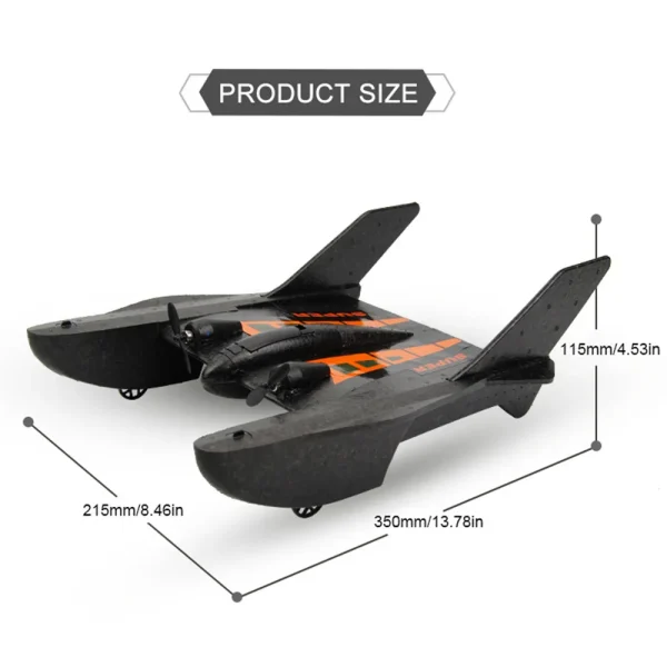 FX815 Two Channels Speed Boat 2.4GHz RC Remote Control High Speed Boat RC Racing Speedboat Toy Gift for Child Air-815 RC Plane - Image 3