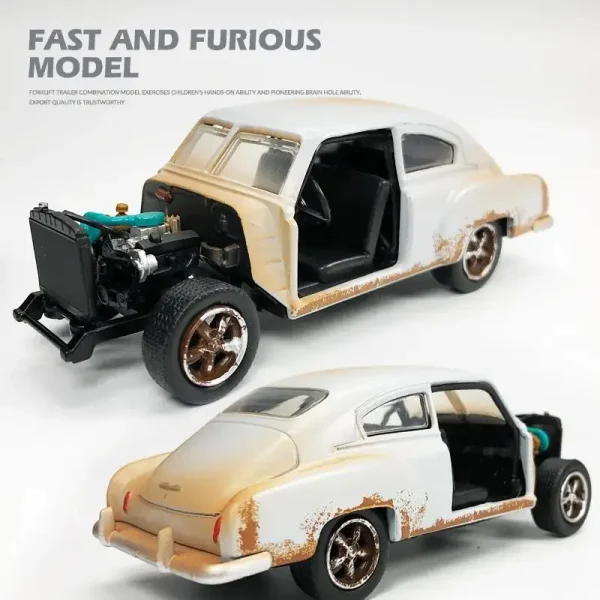 1:32 Charger Nissan GTR Mitsubishi EVO Eclipse Mazda RX7 Fast and Furious Series Car Model Collection Car Toy Boy Gift - Image 5