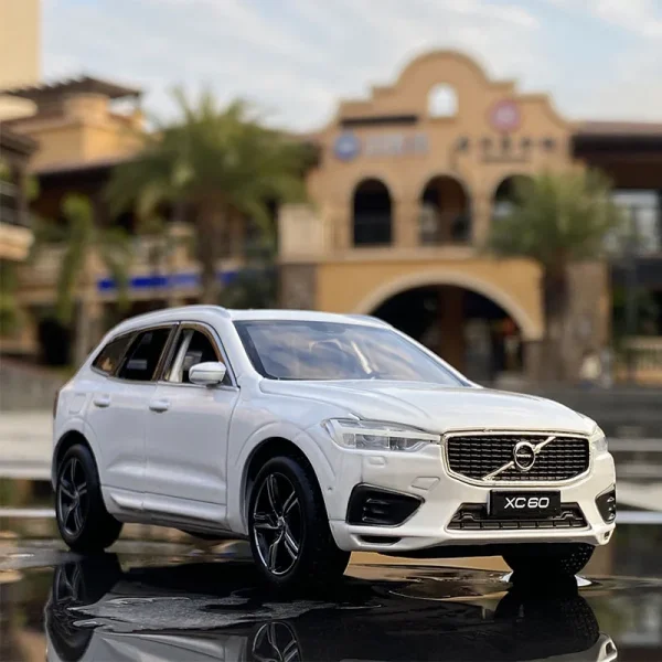 1:32 VOLVOS XC60 XC90 SUV Off-road Diecast Alloy Car Model Toy Cars Sound Light Pull Back Car Vehicle Children Toy Collection - Image 6