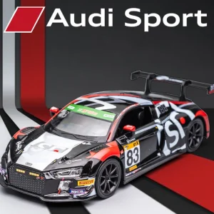 1:32 AUDI R8 CUP Racing Alloy Car Model Die-casting And Toy Car Model Miniature Model Sports Car Children’s Toy