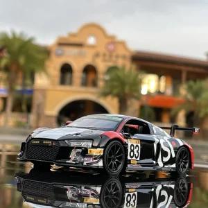 1:32 AUDI R8 CUP Racing Alloy Car Model Die-casting And Toy Car Model Miniature Model Sports Car Children’s Toy