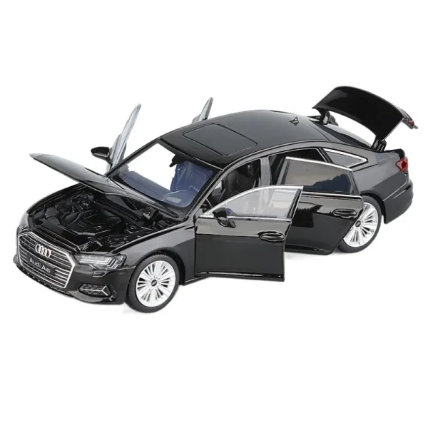 1:32 AUDI A6 Simulation Car Model Diecast Toy Car 6Doors-Opened Sounds&Lights Hobbies For Collection Children‘s Birthday Gifts - Image 6