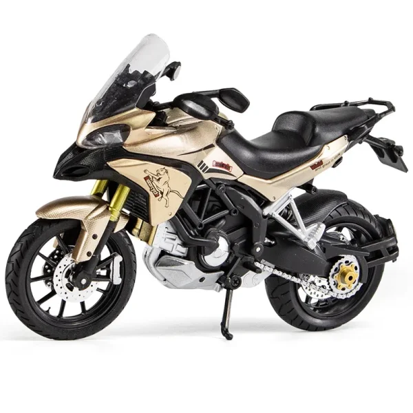 1/12 Ducati MTS Enduro Die Cast Motorcycle Model Toy Vehicle Collection Autobike Shork-Absorber Off Road Autocycle Toys Car - Image 5