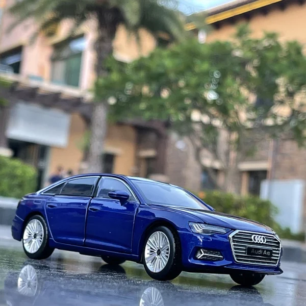 1:32 AUDI A6 Simulation Car Model Diecast Toy Car 6Doors-Opened Sounds&Lights Hobbies For Collection Children‘s Birthday Gifts - Image 4