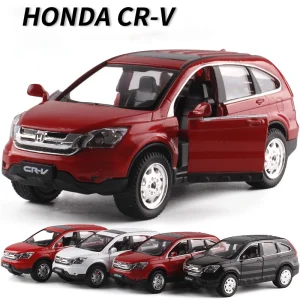 1:32 Honda CRV SUV Car Model Alloy Car Die-cast Toy Car Model Sound and Light Children’s Toy Collectibles Gift