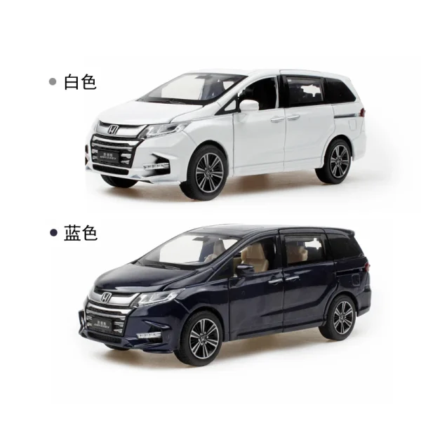 1:32 Honda ODYSSEY Car Model Alloy Car Die Cast Toy Car Model Car Pull Back Children Toy Gift Collectible - Image 4
