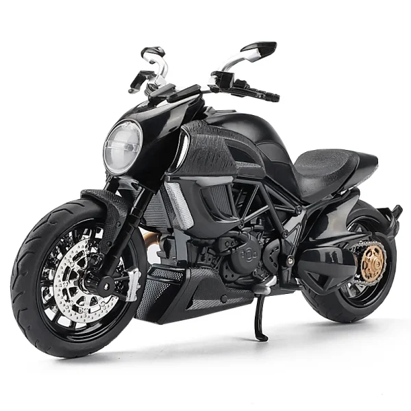 1:12 Ducati Diavel Carbon Red Die Cast Vehicles Collectible Hobbies Motorcycle Model Toys Birthday gift for children - Image 5