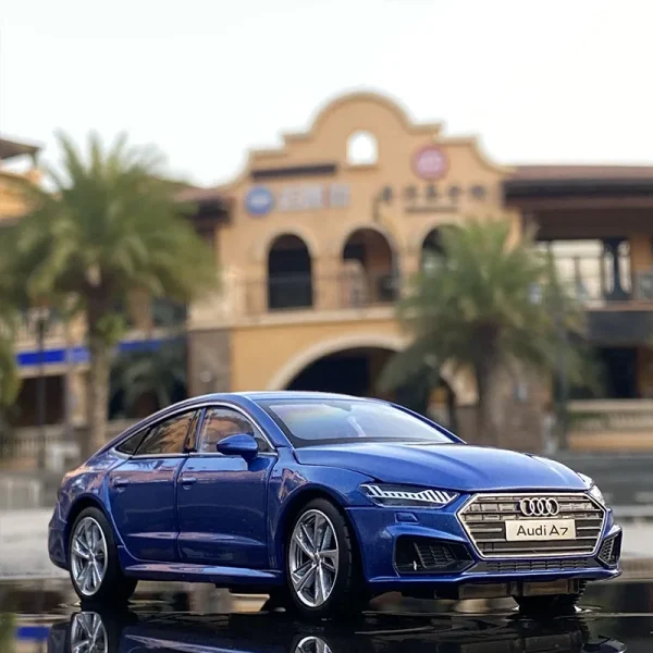 1:32 AUDI A7 Simulation Car Model Diecast Toy Car 6Doors-Opened Sounds&Lights Hobbies For Collection Children‘s Birthday Gifts - Image 3