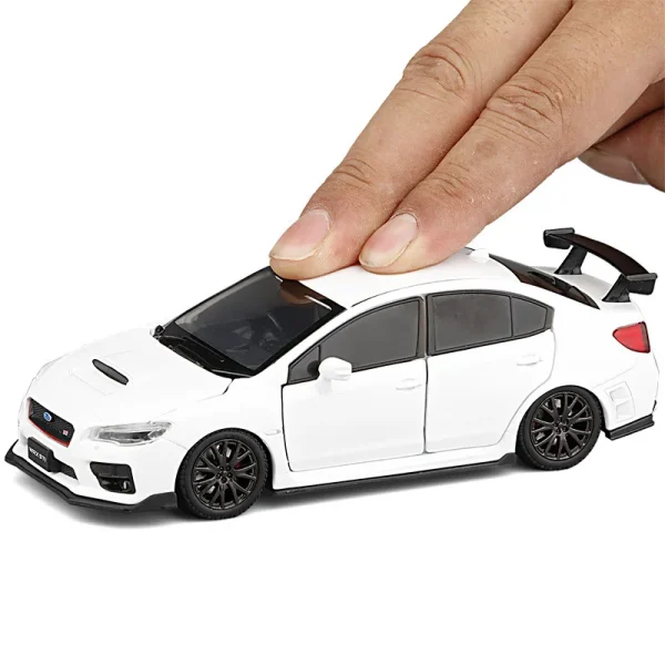 1:32 JDM Subaru STI WRX 2016 Subaru BRZ Supercar Alloy Diecast Car Model Miniature Model With Light Model For Children Car - Image 4