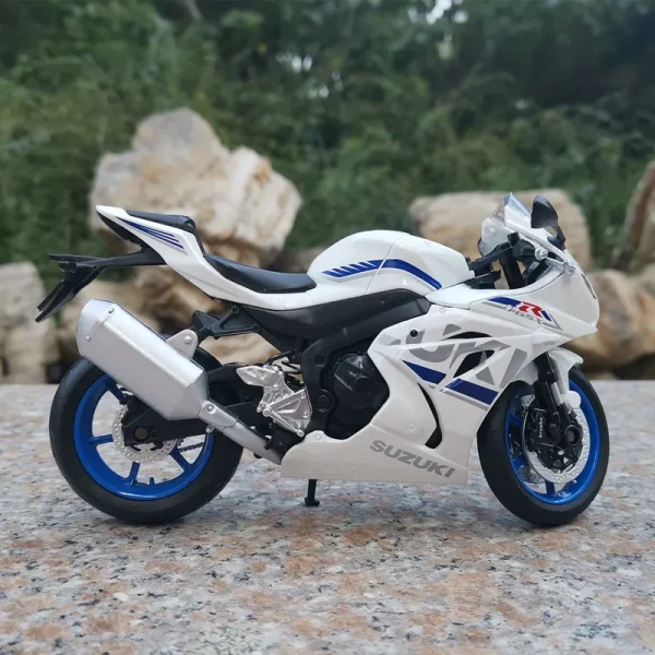 1:12 Diecast Motorcycle Model Toy F-Suzuki Suzuki GSX-R1000 Suspension Off-road Vehicle Motorcycle Collection Model Gift - Image 4