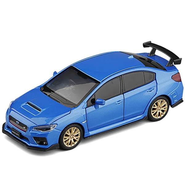 1:32 JDM Subaru STI WRX 2016 Subaru BRZ Supercar Alloy Diecast Car Model Miniature Model With Light Model For Children Car - Image 5