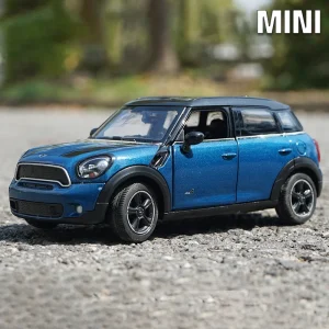 1:24 Toy Car Mini Countryman Diecast Alloy Metal Car Model for MINI Coopers Model Car Toy Vehicles Miniature Scale