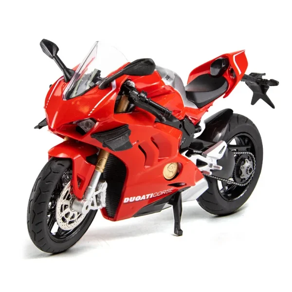 1:12 Ducati V4S Panigale Diecast Motorcycle Model Toy Replica With Sound & Light birthday gift christmas gift Collection bike - Image 5