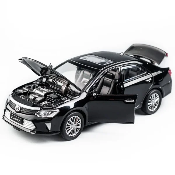 1:32 Children Metal Toys Pull Back Wheels Flashing Machinery For Kids Diecast Model Car Birthday Christmas Gifts - Image 5