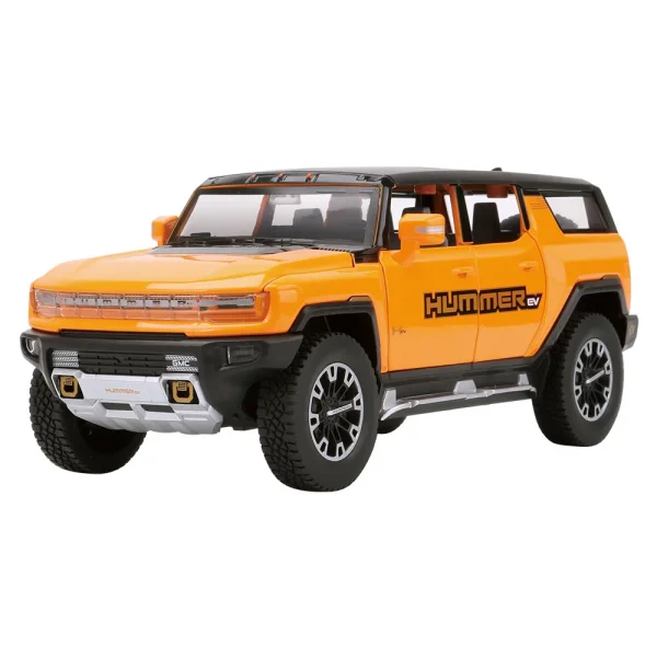 1:24 Hummer EV SUV Off-Road Alloy Car Die Cast Toy Car Model Sound and Light Children's Toy Collectibles Birthday gift - Image 5