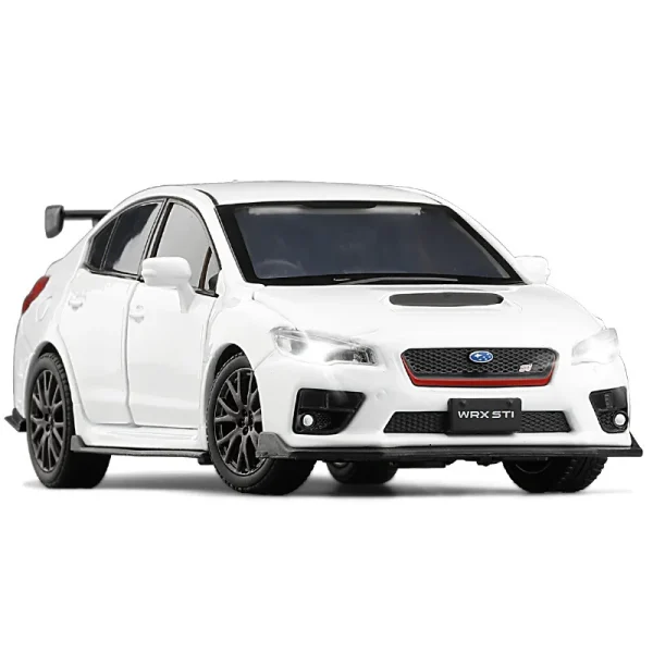 1:32 JDM Subaru STI WRX 2016 Subaru BRZ Supercar Alloy Diecast Car Model Miniature Model With Light Model For Children Car - Image 3