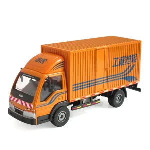 1:50 Alloy Simulation Van Truck Model Engineering Transport Vehicle Children’s Toy Birthday Gift