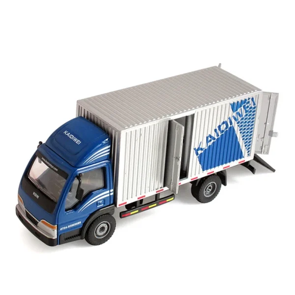 1:50 Alloy Simulation Van Truck Model Engineering Transport Vehicle Children's Toy Birthday Gift - Image 5