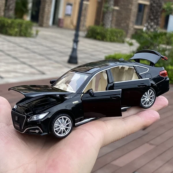 1:32 CROWN Car Model Sound and light Alloy Die Cast Classic Luxury Cars Favorites Gift Kids Toys Cars - Image 3